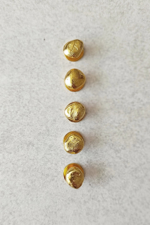 Iris Golden Button Set
