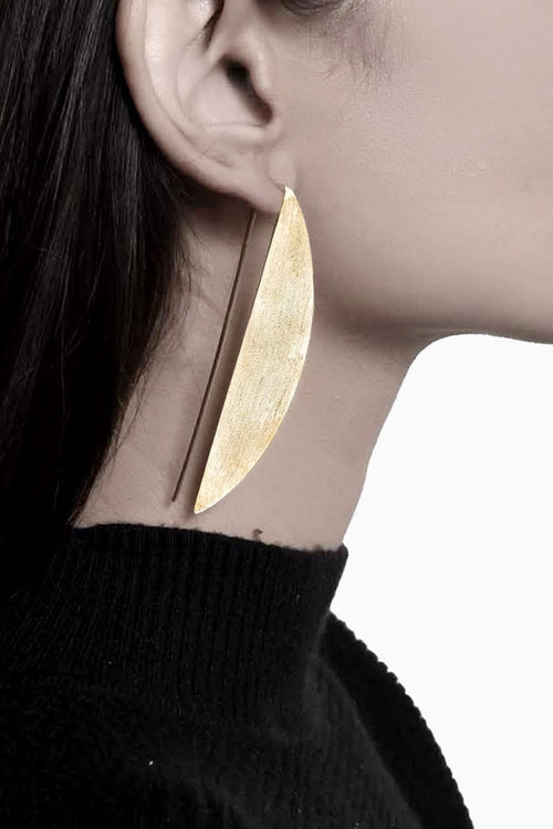 Eclip Golden Earrings