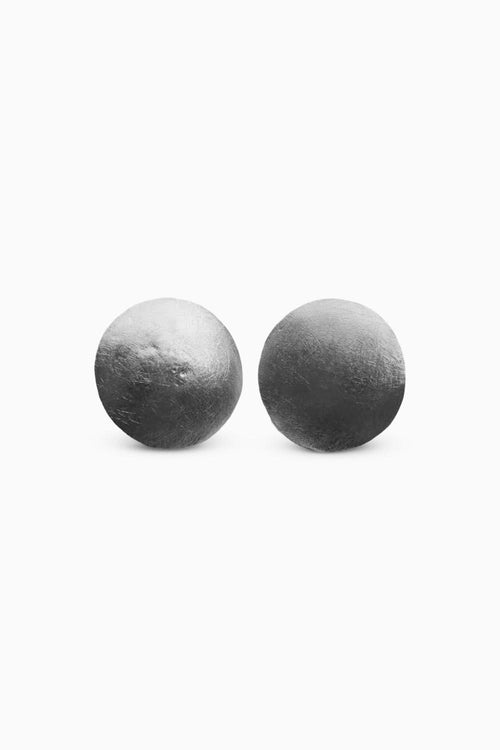 Mini Duomo Silver Earrings