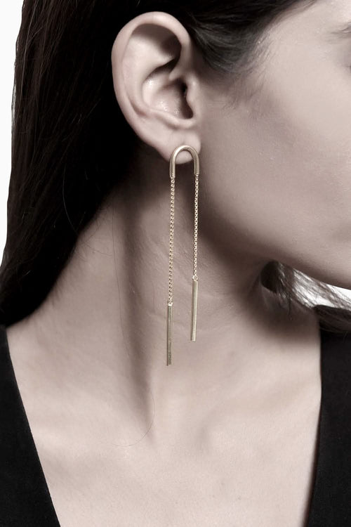 Bias Golden Earrings