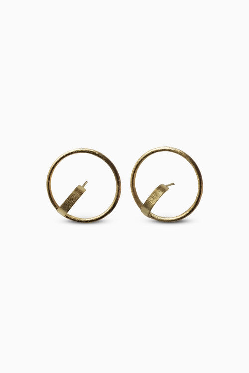 Orb Golden Earrings