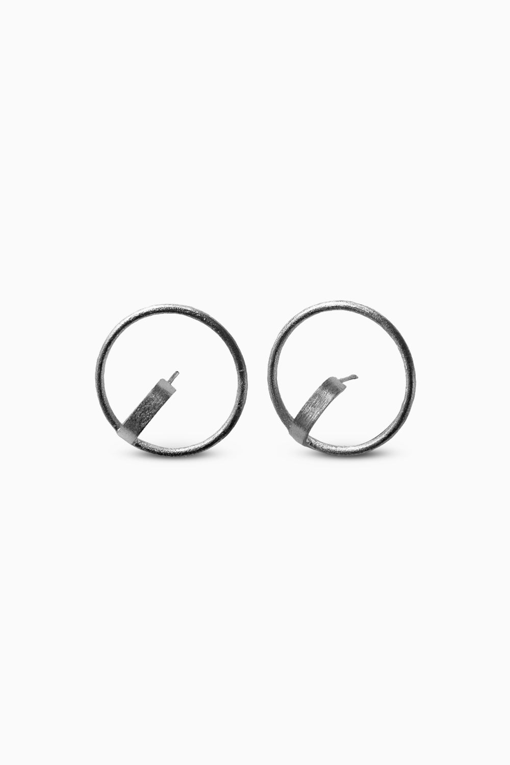 Orb Silver Earrings