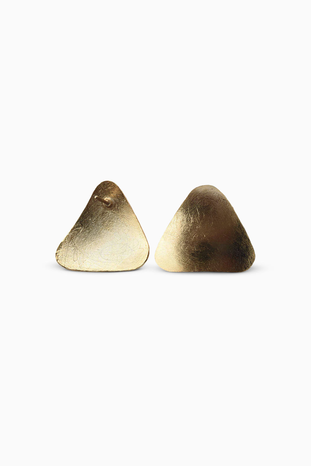 Triangle Duomo Golden Earrings