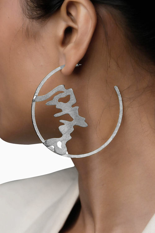 Beltza Silver Earrings