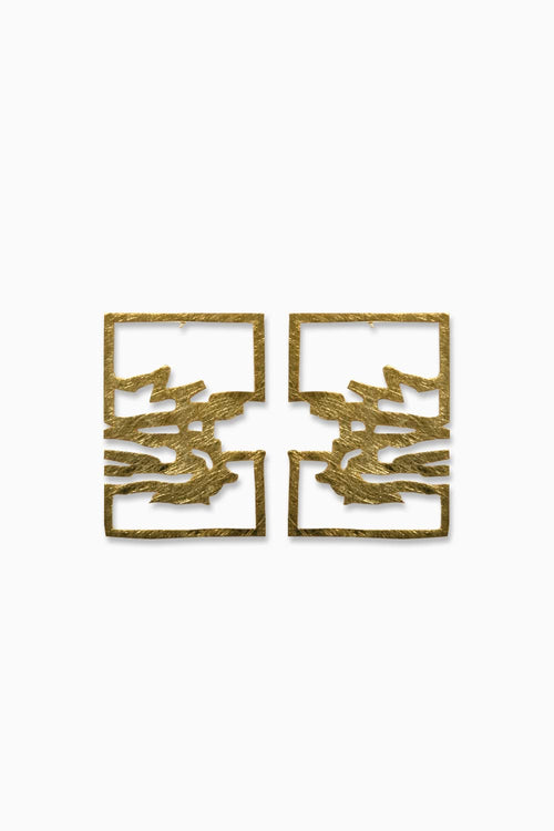 Inguru Golden Earrings