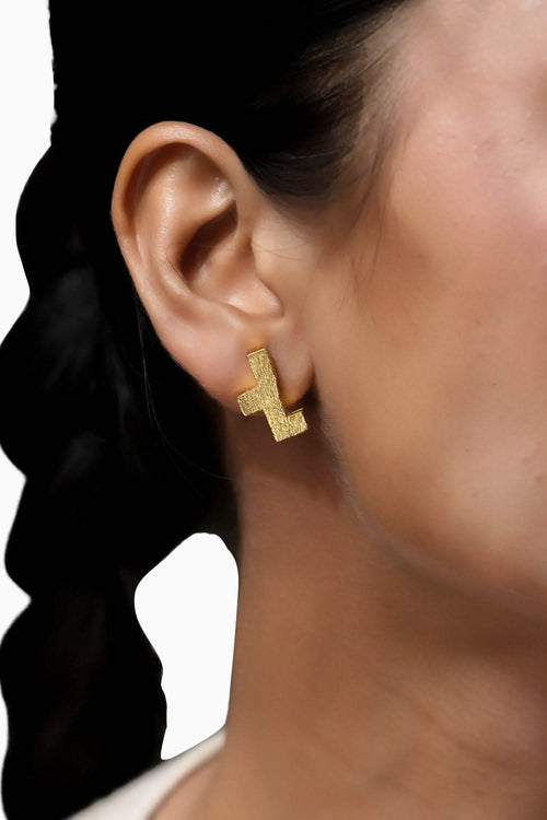 Leku Golden Earrings