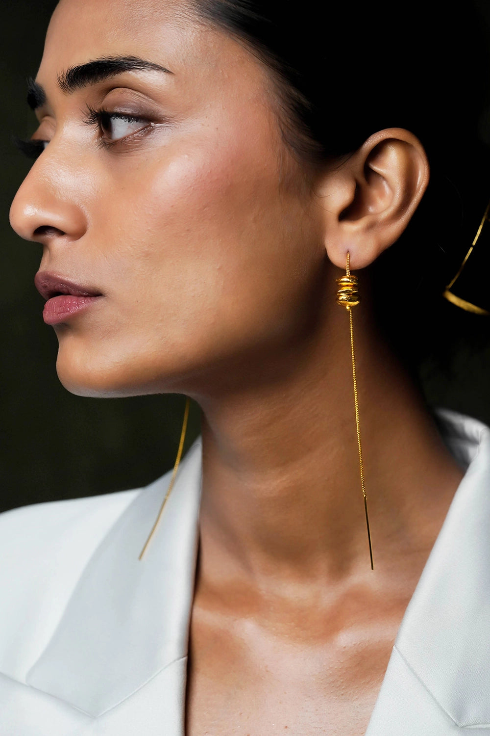 Tiva Golden Earrings