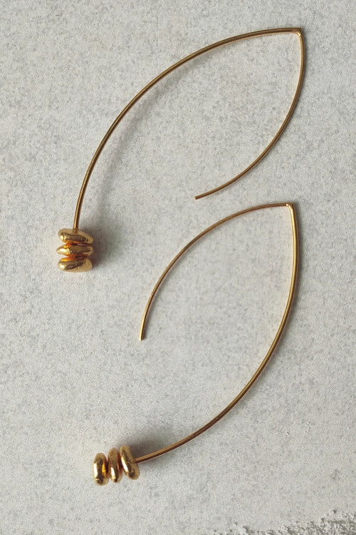 Tera Golden Earrings