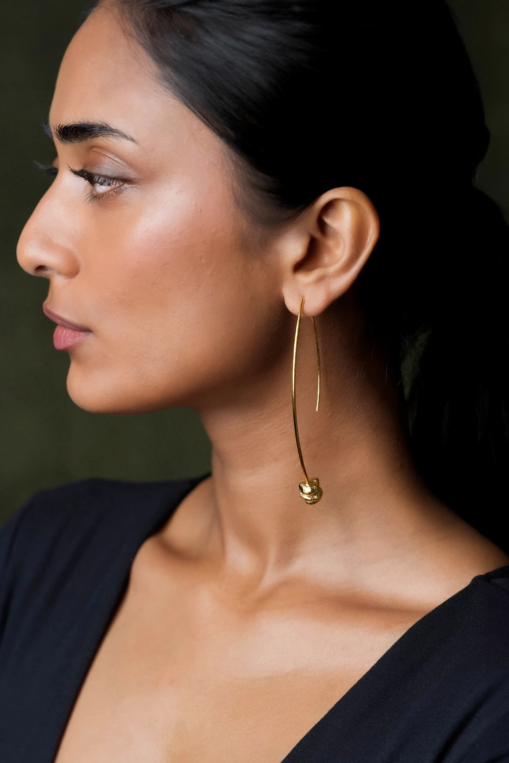 Tera Golden Earrings