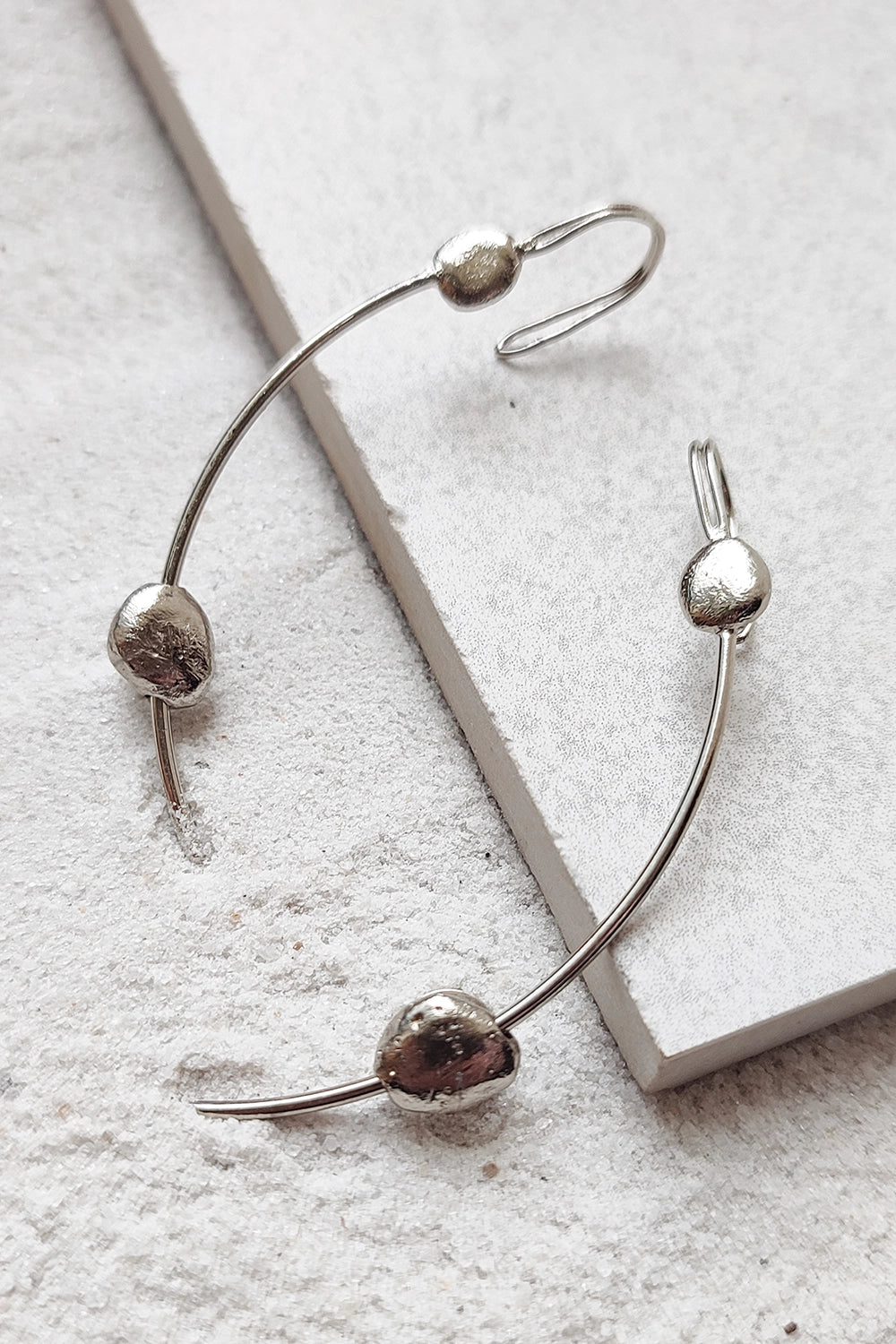 Mee Silver Earrings