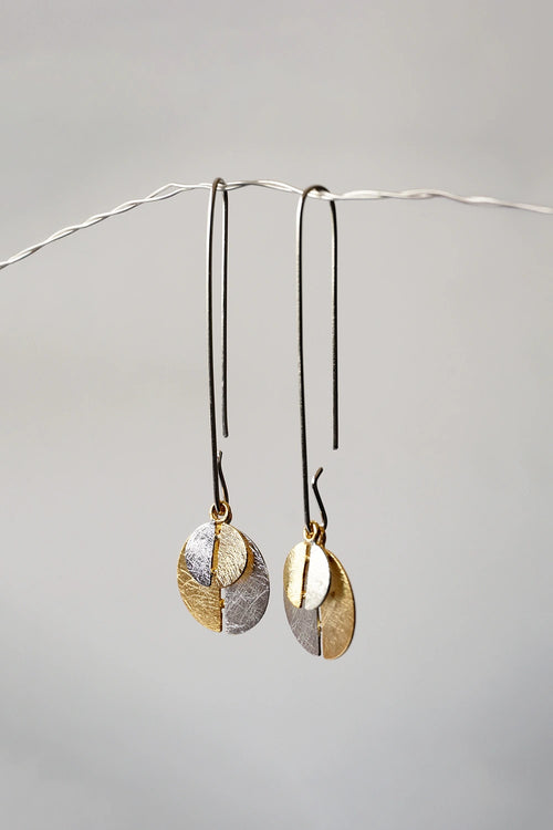 Alto Yin Yang Silver Earrings