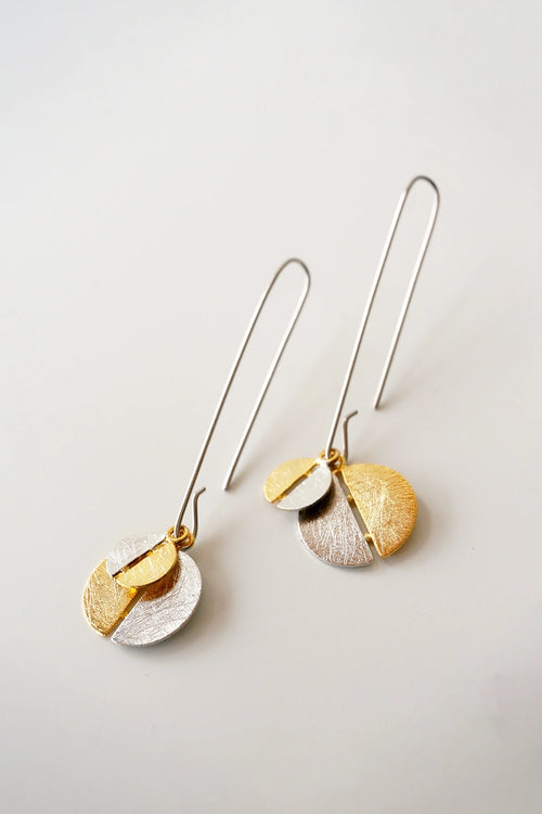 Alto Yin Yang Silver Earrings