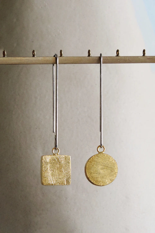 Alto Siblings Golden Earrings