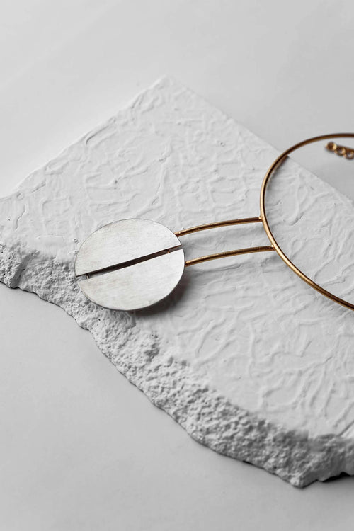 Twinning Moon Neckpiece