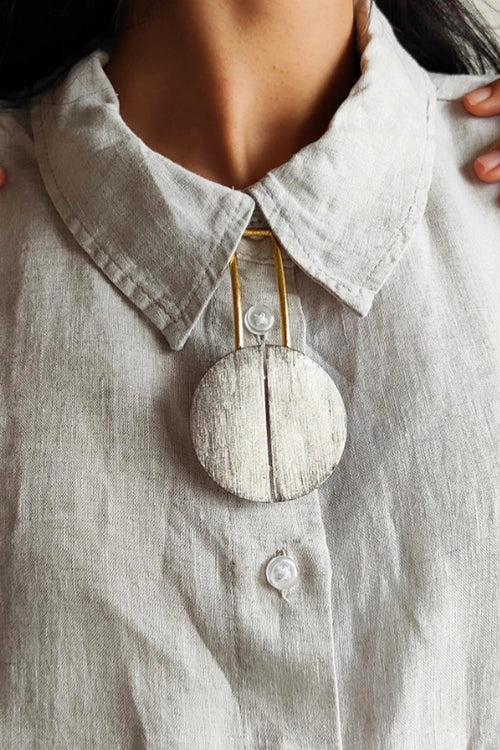 Twinning Moon Neckpiece