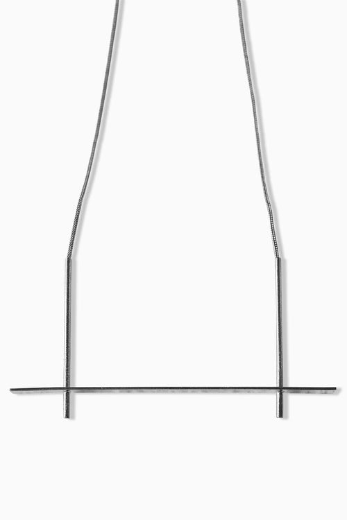 Oscillate Silver Neckpeice
