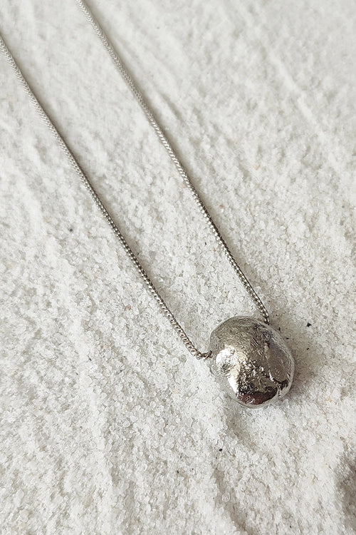 Emi Small Silver Neckpiece