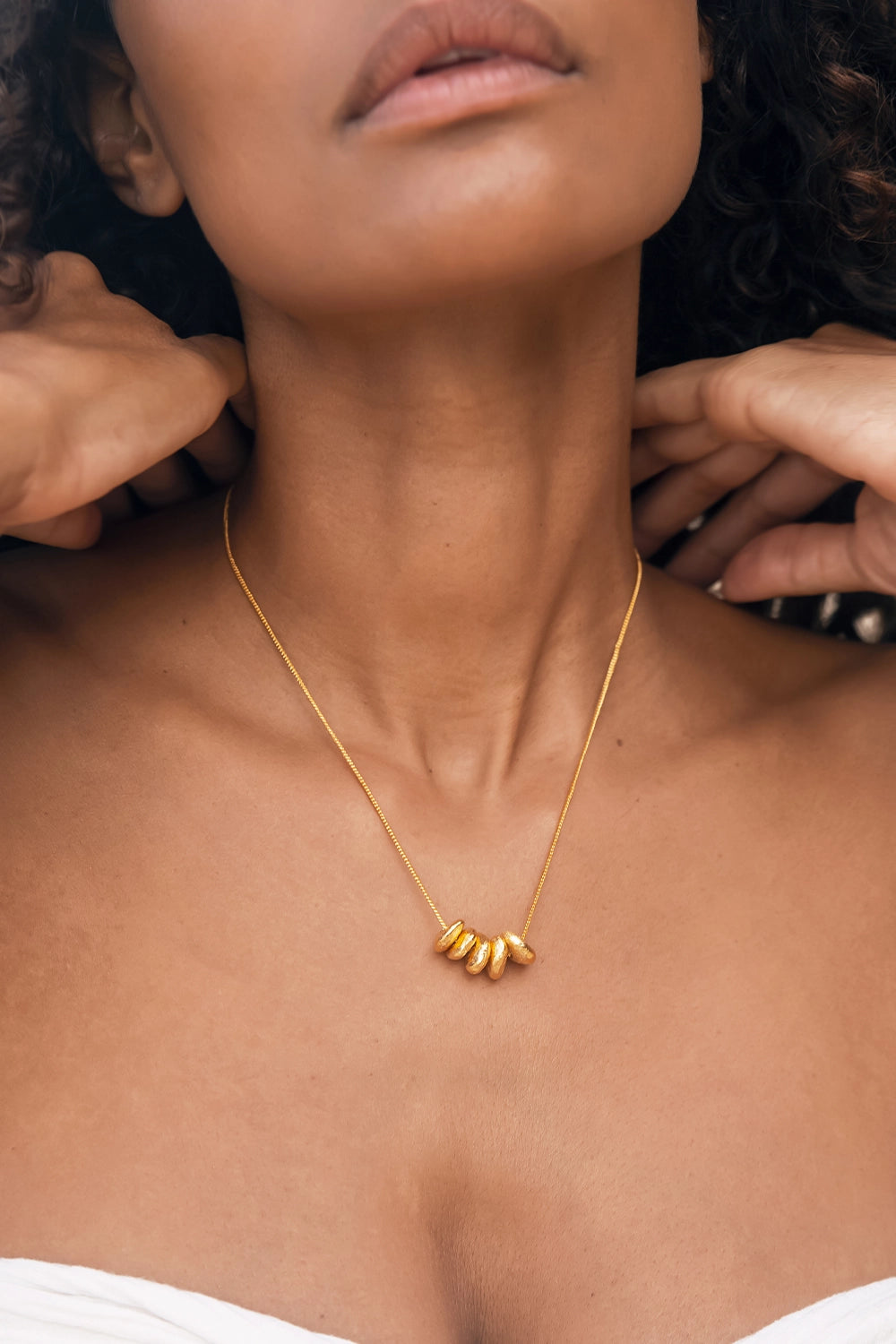 Sia Golden Neckpiece