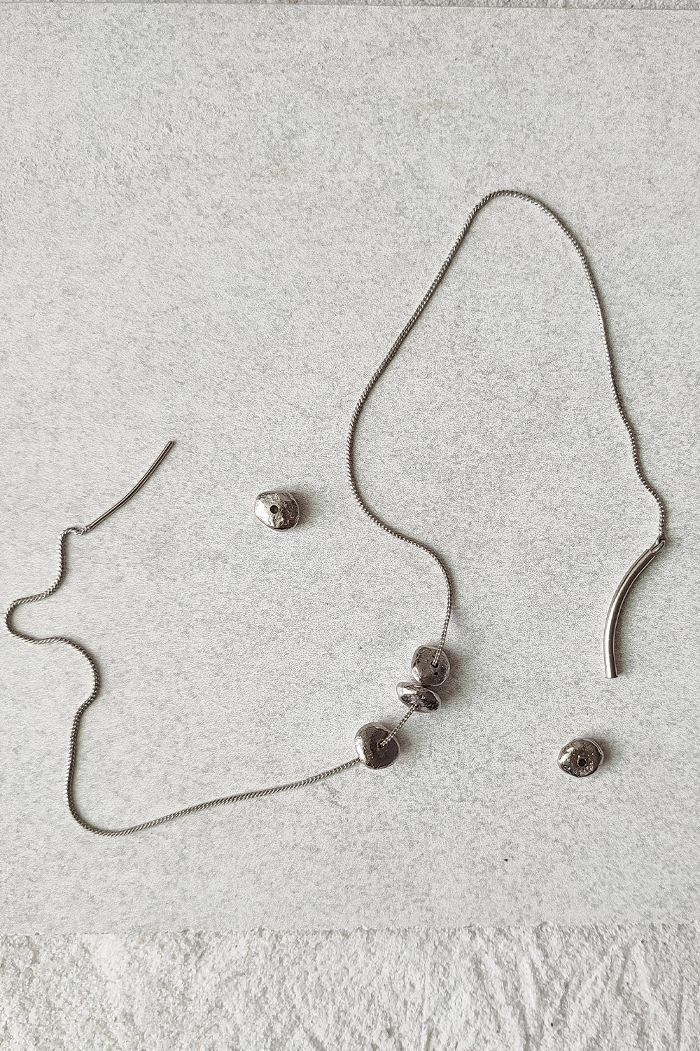 Sia Silver Neckpiece