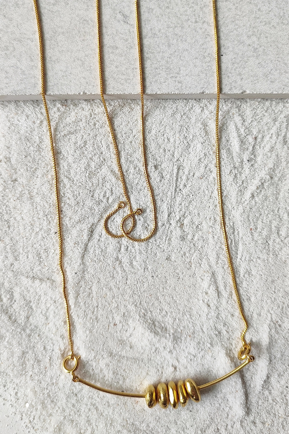 Roma Golden Neckpiece Set