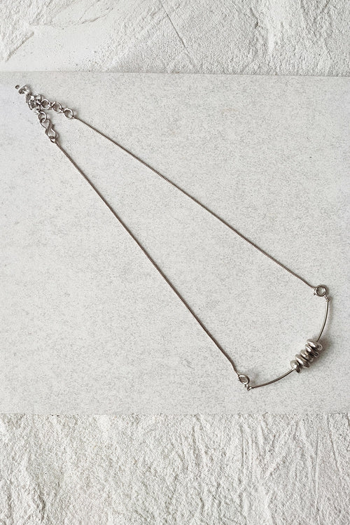 Roma Silver Neckpiece Set