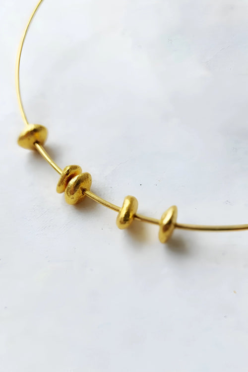 Thero Golden Neckpiece