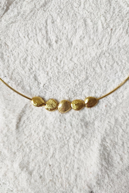 Thio Golden Neckpiece
