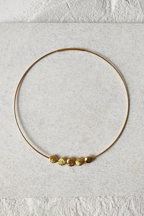 Thio Golden Neckpiece
