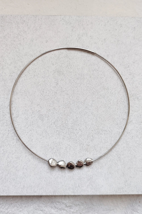 Thio Silver Neckpiece
