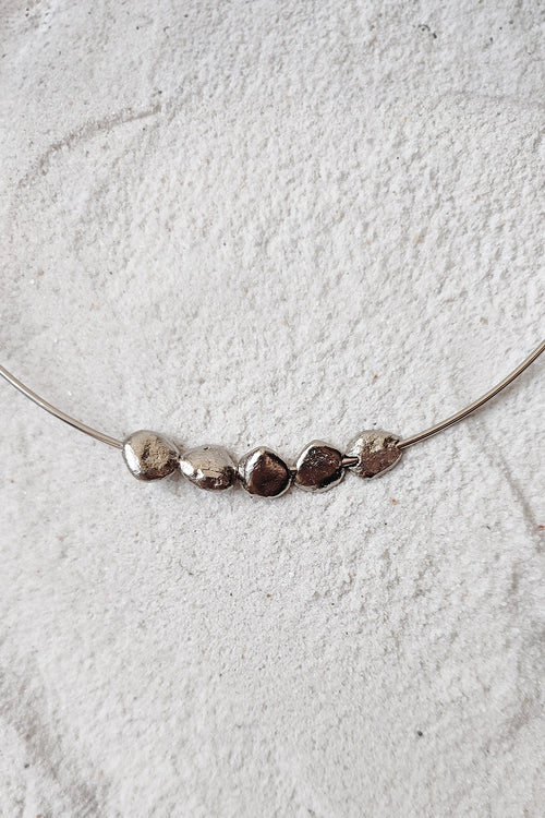 Thio Silver Neckpiece