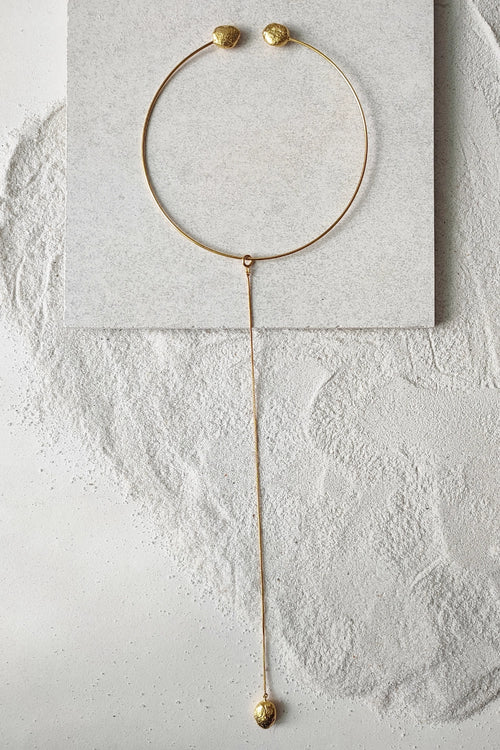 Lia Golden Neckpiece