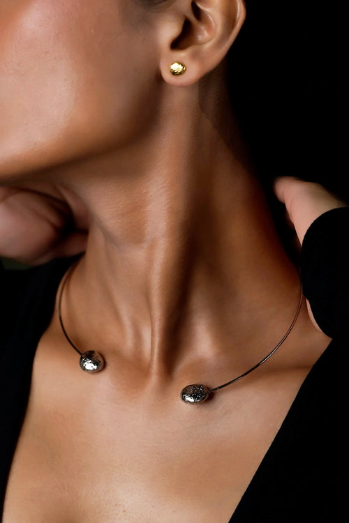 Lia Silver Neckpiece