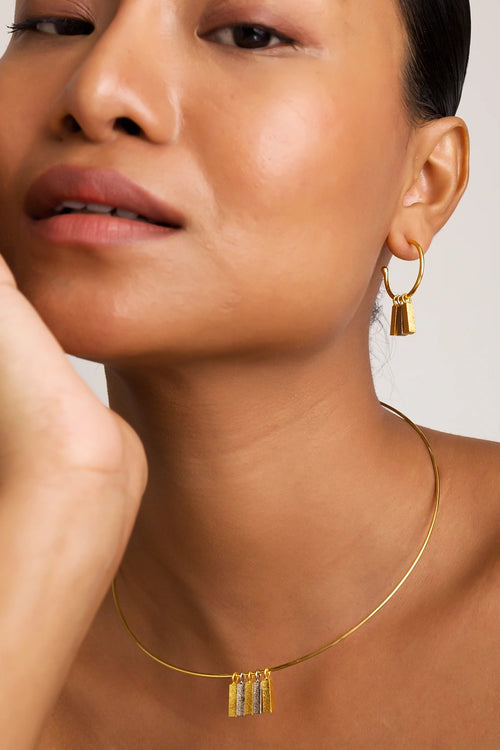 Halo Dash Golden Small Choker