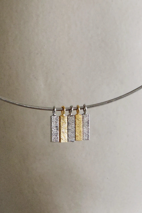 Halo Dash Silver Small Choker