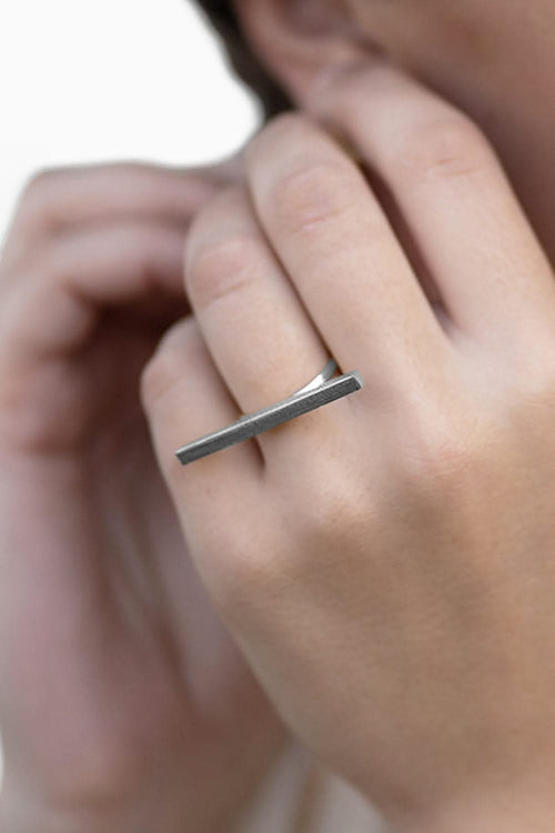 Dash Silver Ring