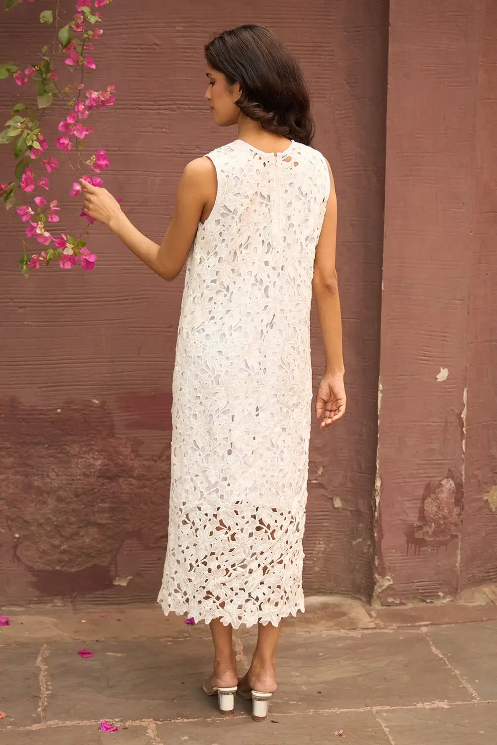 Myra Mesh Daylily Maxi Dress