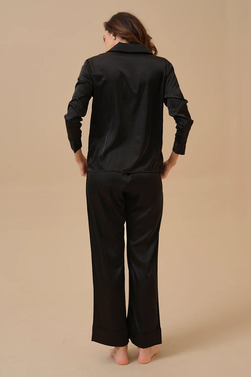 Mysthelle Black Sakura Pyjama Set