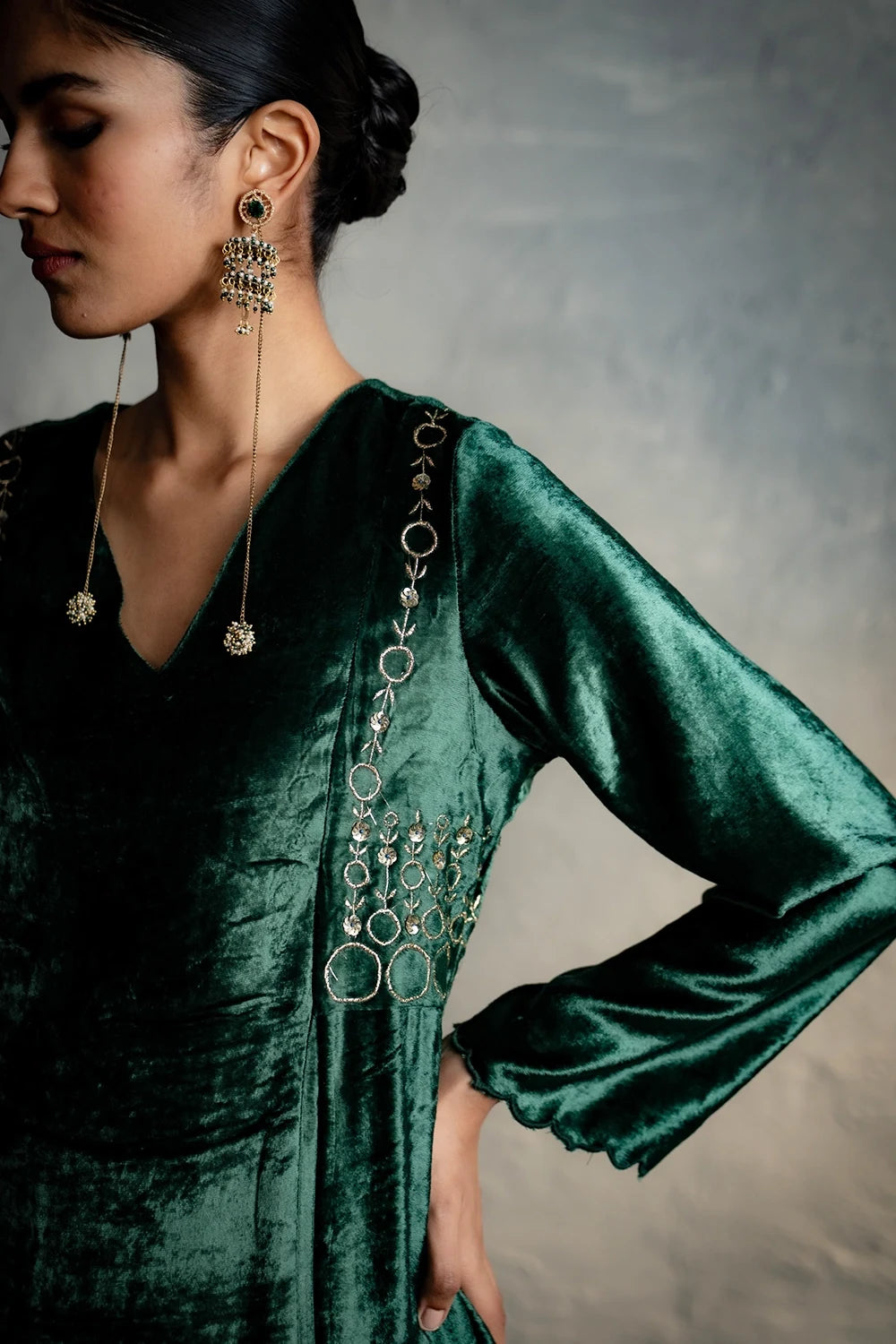 Maaya Green Kurta Set