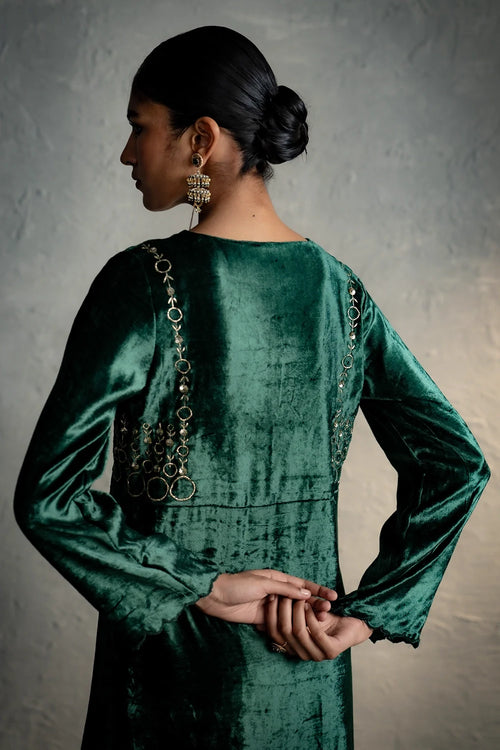 Maaya Green Kurta Set