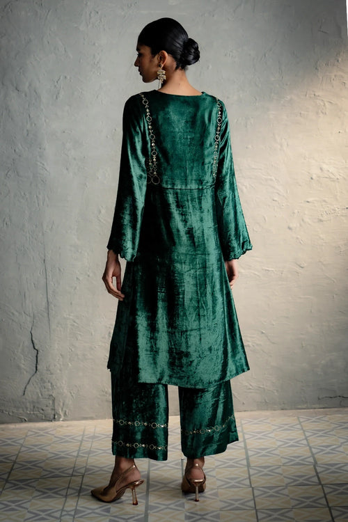 Maaya Green Kurta Set