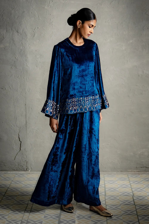 Maaya Blue Co-ord Set