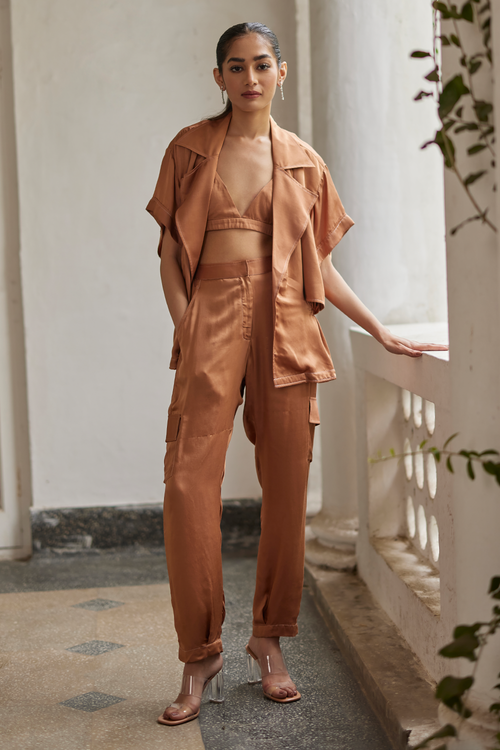 Macchiato Silk Safari Set