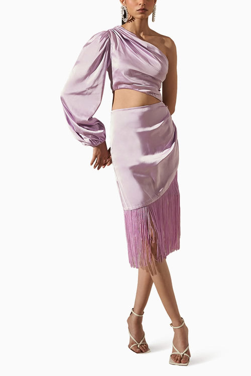 Lilac Charleston Dress