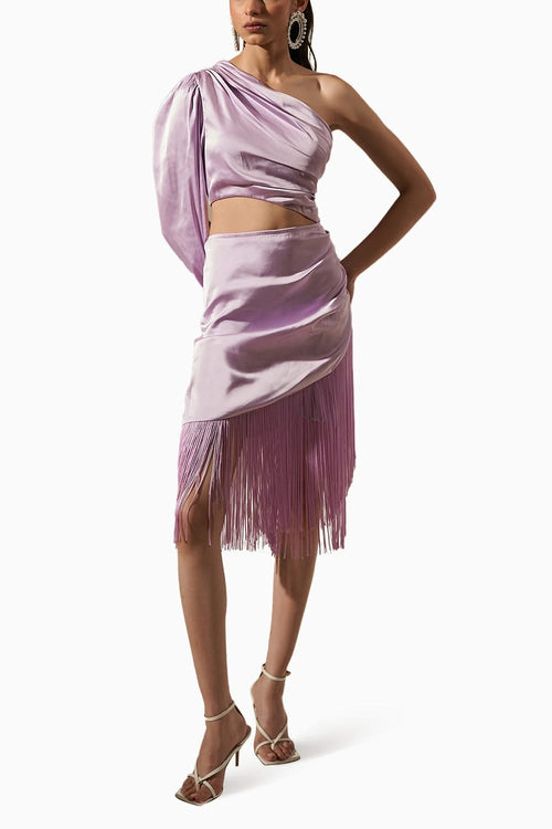 Lilac Charleston Dress