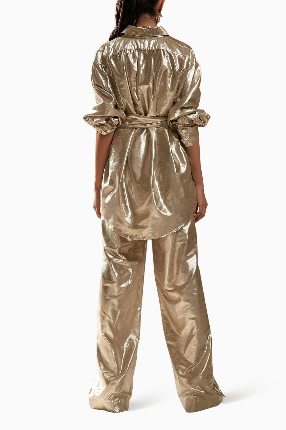 Willow Champagne Mettalic Pant