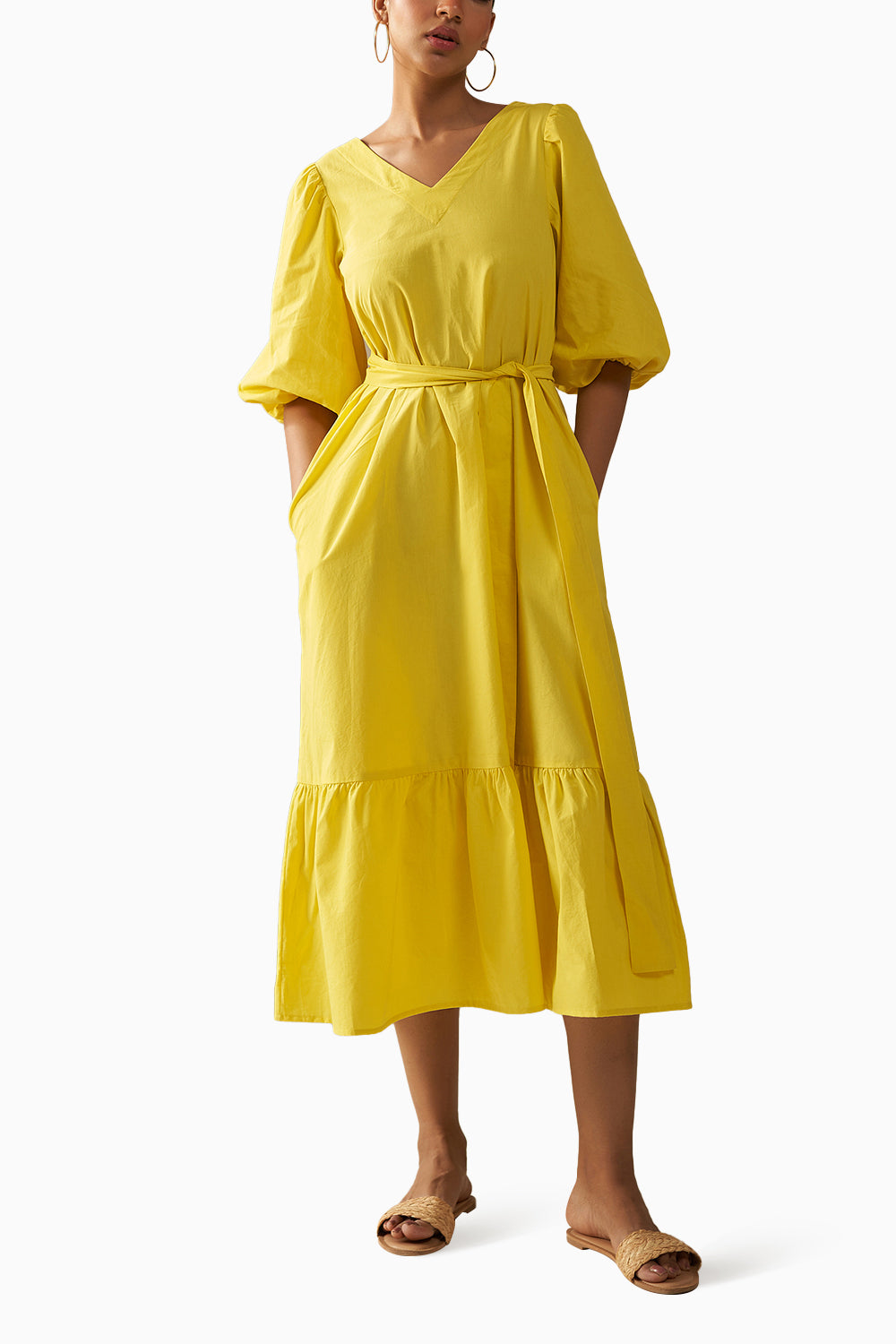 Lafayette Yellow Dress