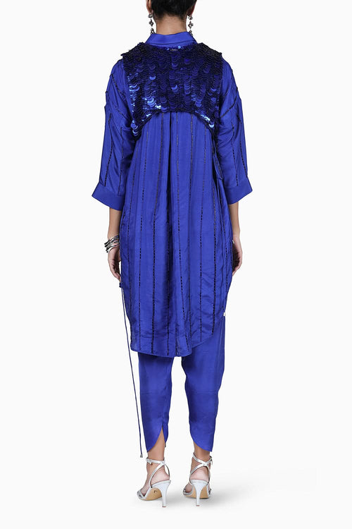 Mara Shirt with Sally Pants and X Overlay