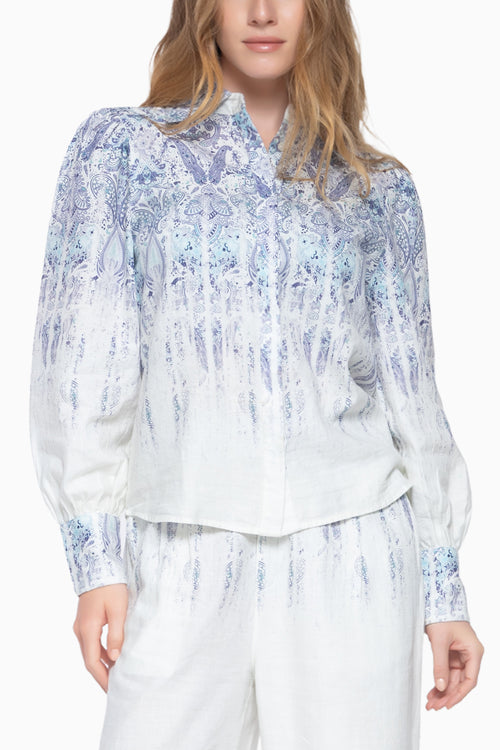 Persian Blue Chemise Jessy and Pantalon Cassandra