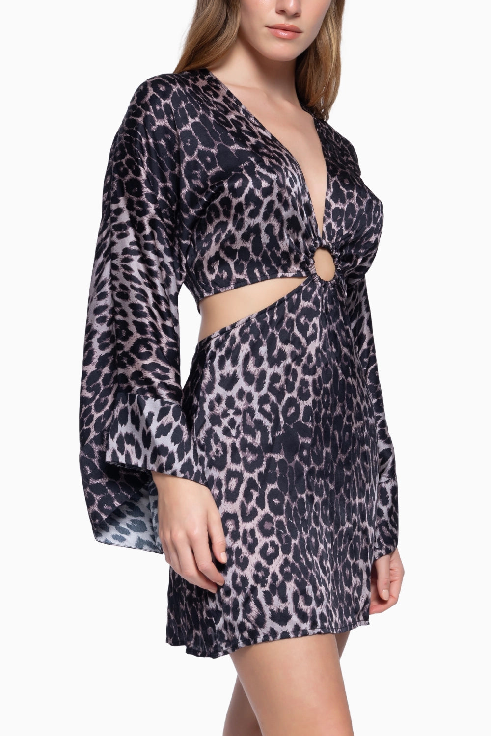 Leopard Camilla Robe