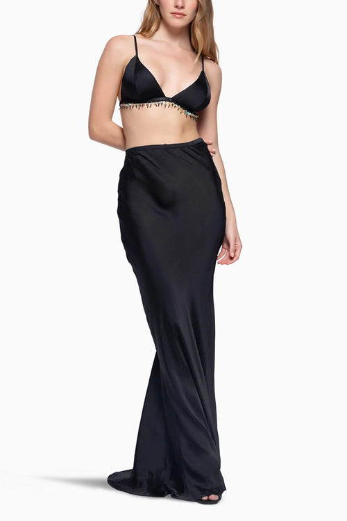 Noir Bra Top and Jupe Sienna